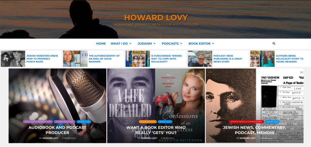 Howard Lovy Homepage Image